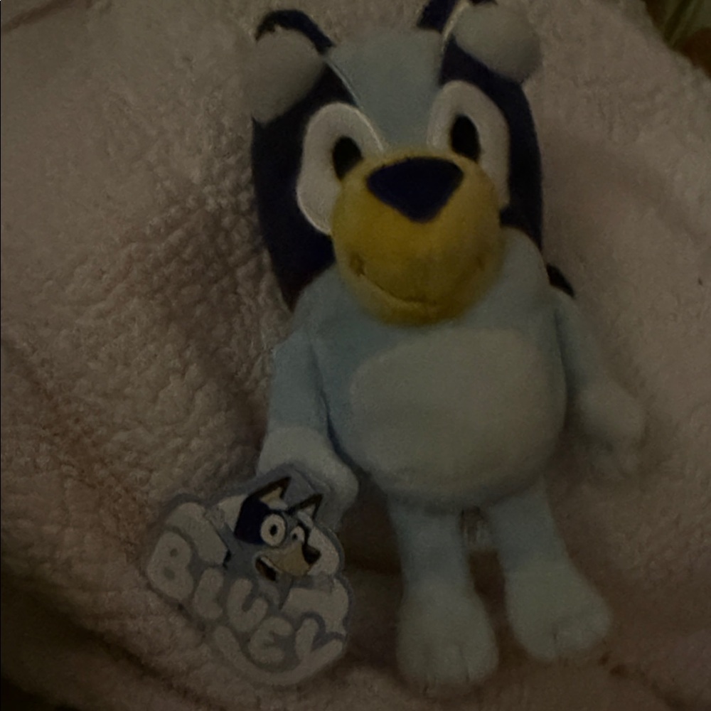 Plush bluey